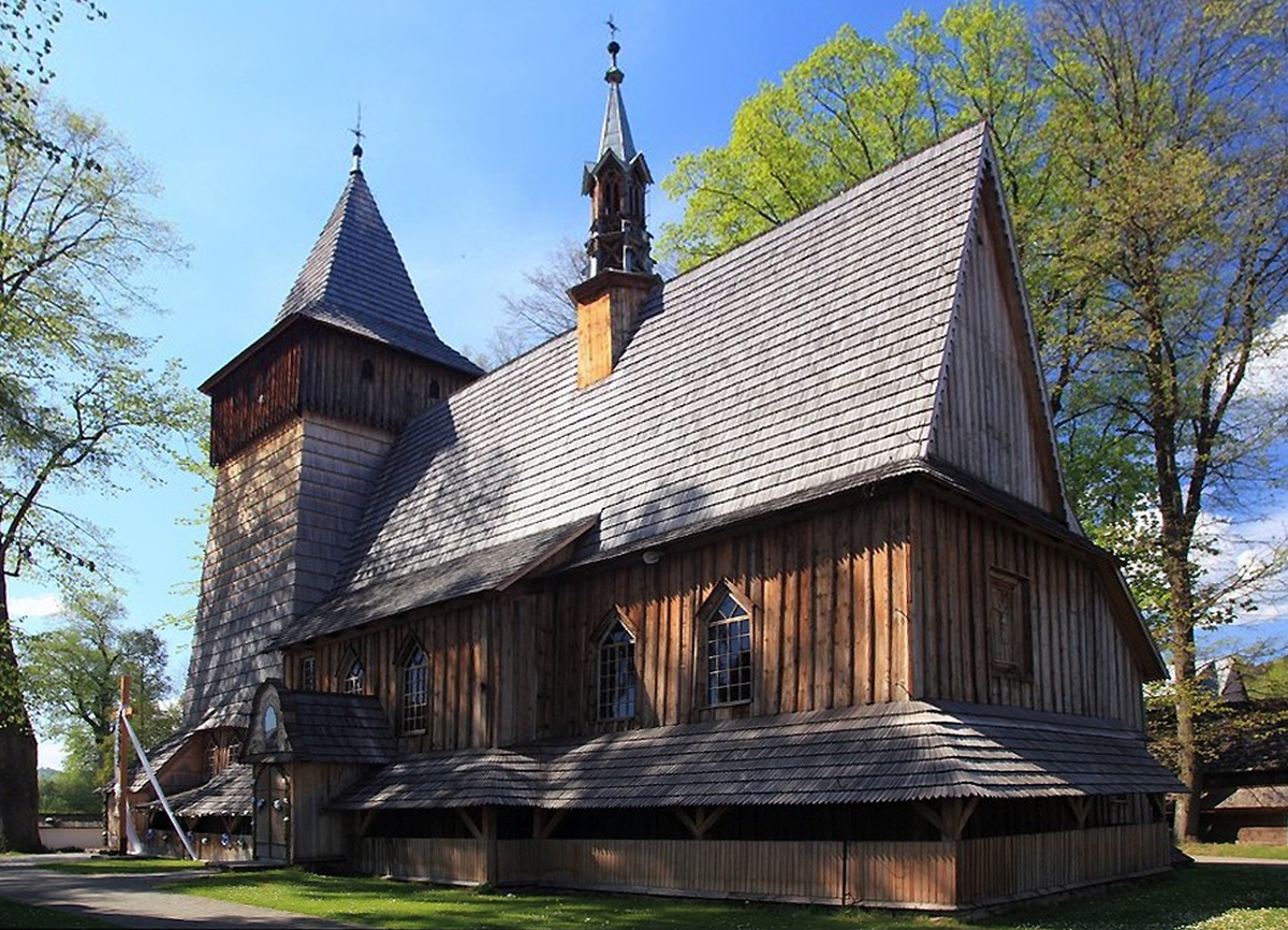 Kościół drewniany w Harklowej