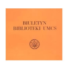 Tradycje bibliofilskie lubelskiej inteligencji na początku XIX w.