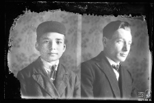 Portret chłopca i portret mężczyzny