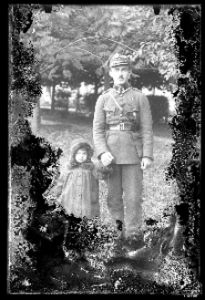 Soldier with child