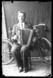 Man with accordion