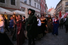 Pożar Lublina - uczestnicy procesji