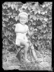 Child on a bicycle