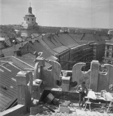 Odbudowa kamienicy Sobieskich w Lublinie