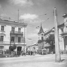 Widok na Krakowskie Przedmieście w Lublinie