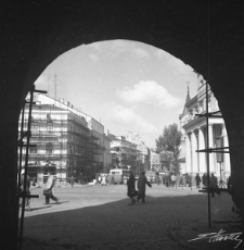 Widok na Krakowskie Przedmieście w Lublinie