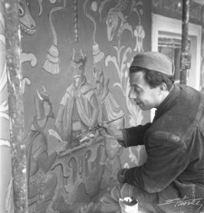 Pracownicy odbudowy Lublina w 1954 roku