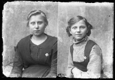 Dwa portrety młodej kobiety