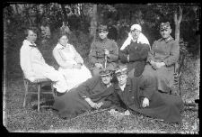 Nurses and military group