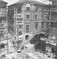 Odbudowa ulicy Grodzkiej w Lublinie w 1954 roku