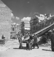 Odbudowa ulicy Kowalskiej w Lublinie w 1954 roku