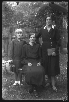 Two women and a girl