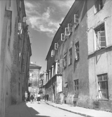 Ulica Archidiakońska w Lublinie w dniu 22 lipca 1954 roku