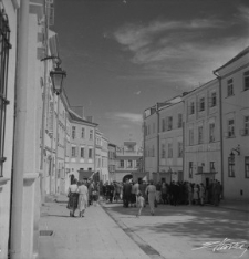 Ulica Grodzka w Lublinie w dniu 22 lipca 1954 roku