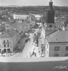 Krakowskie Przedmieście w Lublinie w dniu 22 lipca 1954 roku