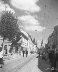Krakowskie Przedmieście w Lublinie w dniu 22 lipca 1954 roku