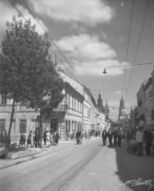 Krakowskie Przedmieście w Lublinie w dniu 22 lipca 1954 roku