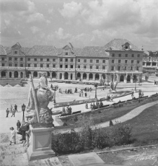 Plac Zebrań Ludowych (obecnie plac Zamkowy) w Lublinie w dniu 22 lipca 1954 roku