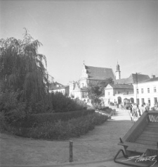 Ulica Rady Delegatów (obecnie ul. Lubartowska) w Lublinie w dniu 22 lipca 1954 roku