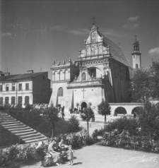 Ulica Rady Delegatów (obecnie ul. Lubartowska) w Lublinie w dniu 22 lipca 1954 roku