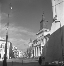 Ratusz w Lublinie w dniu 22 lipca 1954 roku