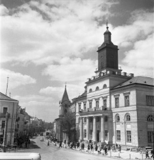 Ratusz w Lublinie w dniu 22 lipca 1954 roku