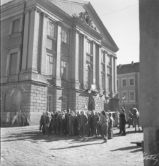Rynek Starego Miasta w Lublinie w dniu 22 lipca 1954 roku