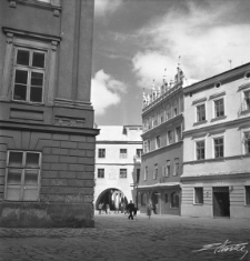Rynek Starego Miasta w Lublinie w dniu 22 lipca 1954 roku