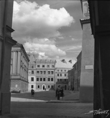 Rynek Starego Miasta w Lublinie w dniu 22 lipca 1954 roku