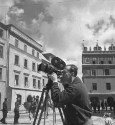 Rynek Starego Miasta w Lublinie w dniu 22 lipca 1954 roku