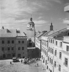 Rynek Starego Miasta w Lublinie w dniu 22 lipca 1954 roku