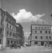 Rynek Starego Miasta w Lublinie w dniu 22 lipca 1954 roku