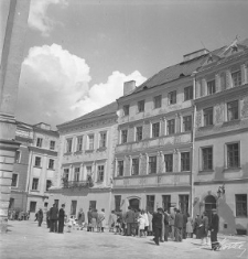 Rynek Starego Miasta w Lublinie w dniu 22 lipca 1954 roku