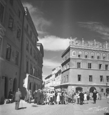 Rynek Starego Miasta w Lublinie w dniu 22 lipca 1954 roku