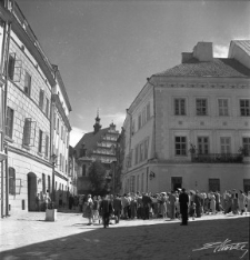 Rynek Starego Miasta w Lublinie w dniu 22 lipca 1954 roku