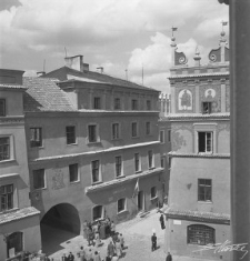 Rynek Starego Miasta w Lublinie w dniu 22 lipca 1954 roku