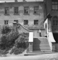 Budynek obecnego IV Liceum Ogólnokształcącego w Lublinie w dniu 22 lipca 1954 roku