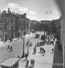 Śródmieście Lublina w dniu 22 lipca 1954 roku
