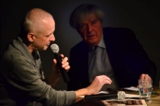 Paweł Pr&oacute;chniak i Zbigniew Benedyktowicz podczas seminarium otwartego &bdquo;Misterium Bramy&rdquo;