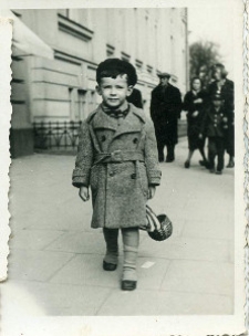 Leszek Szczepański na Krakowskim Przedmieściu w Lublinie