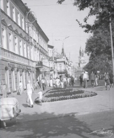 Widok na Krakowskie Przedmieście w Lublinie