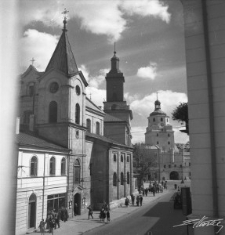 Widok na Krakowskie Przedmieście w Lublinie