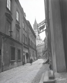 Widok na Wieżę Trynitarską w Lublinie