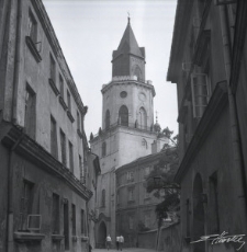 Widok na Wieżę Trynitarską w Lublinie
