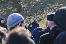 Tomasz Pietrasiewicz podczas uroczystego otwarcia Szlaku Pamięci &bdquo;Lublin. Pamięć Zagłady&rdquo;