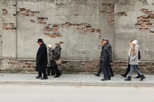 Uczestnicy uroczystego otwarcia Szlaku Pamięci &bdquo;Lublin. Pamięć Zagłady&rdquo;