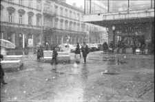 Plac przed Domem Towarowym Sezam w Lublinie