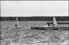 Windsurfing nad Zalewem Zemborzyckim