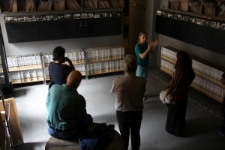 Oprowadzanie uczestnik&oacute;w Międzynarodowego Festiwalu "Spotkania z opowiadaczami świata"