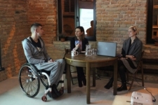 Spotkanie z Marcinem Olszewskim i Joaną Jesiołowską z projektu "Akademia Życia"